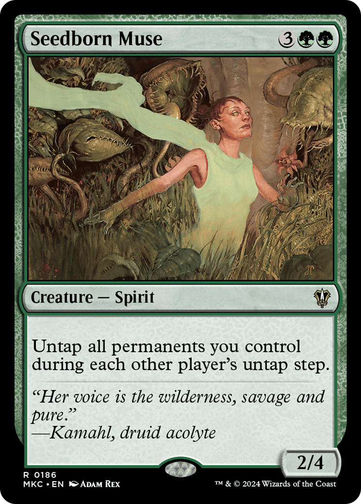 Seedborn Muse (MKC-186) - Murders at Karlov Manor Commander - Premium MTG Single from Wizards of the Coast - Just $4.60! Shop now at Game Crave Tournament Store