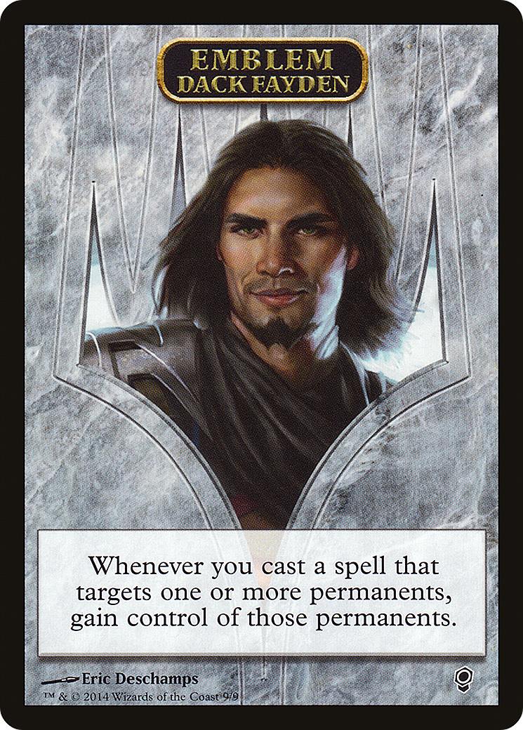 Dack Fayden Emblem (TCNS-009) - Conspiracy Tokens