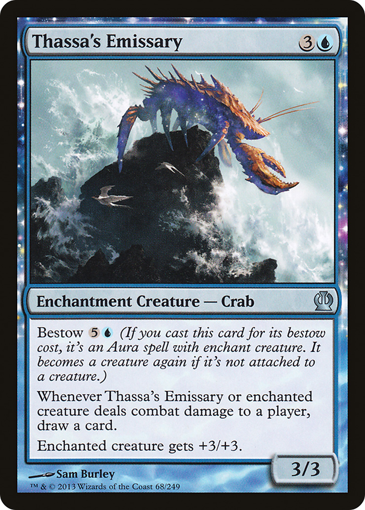 Thassa's Emissary (THS-068) - Theros: (nyxtouched) Foil