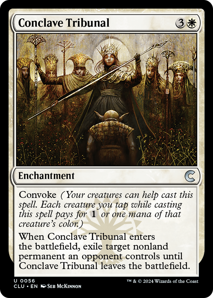 Conclave Tribunal (CLU-056) - Ravnica: Clue Edition - Premium MTG Single from Wizards of the Coast - Just $0.25! Shop now at Game Crave Tournament Store