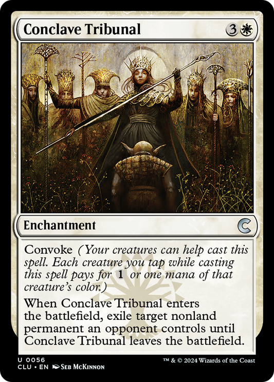 Conclave Tribunal (CLU-056) - Ravnica: Clue Edition - Premium MTG Single from Wizards of the Coast - Just $0.25! Shop now at Game Crave Tournament Store
