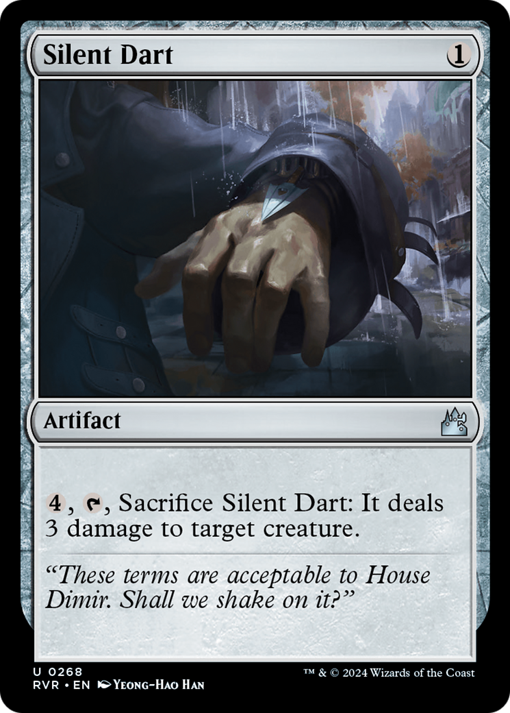 Silent Dart (RVR-268) - Ravnica Remastered Foil - Premium MTG Single from Wizards of the Coast - Just $0.25! Shop now at Game Crave Tournament Store