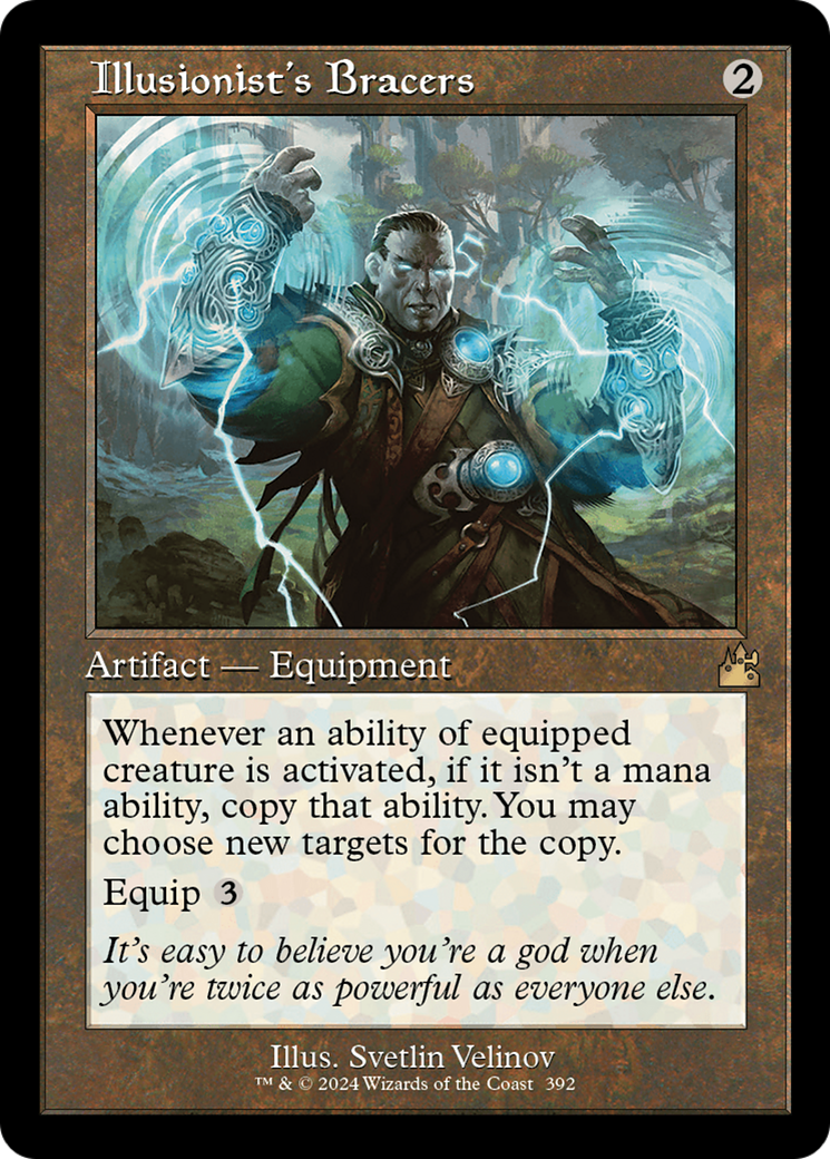 Illusionist's Bracers (RVR-392) - Ravnica Remastered Foil - Premium MTG Single from Wizards of the Coast - Just $3.14! Shop now at Game Crave Tournament Store