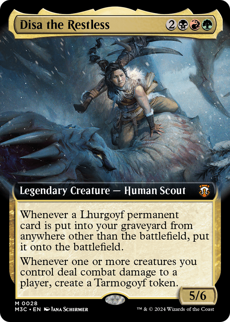 Disa the Restless (M3C-028) - Modern Horizons 3 Commander: (Extended Art) Foil - Premium MTG Single from Wizards of the Coast - Just $0.26! Shop now at Game Crave Tournament Store