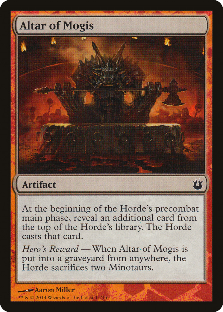 Altar of Mogis (TBTH-011) - Battle the Horde
