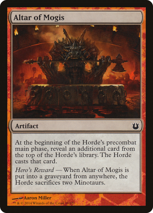 Altar of Mogis (TBTH-011) - Battle the Horde