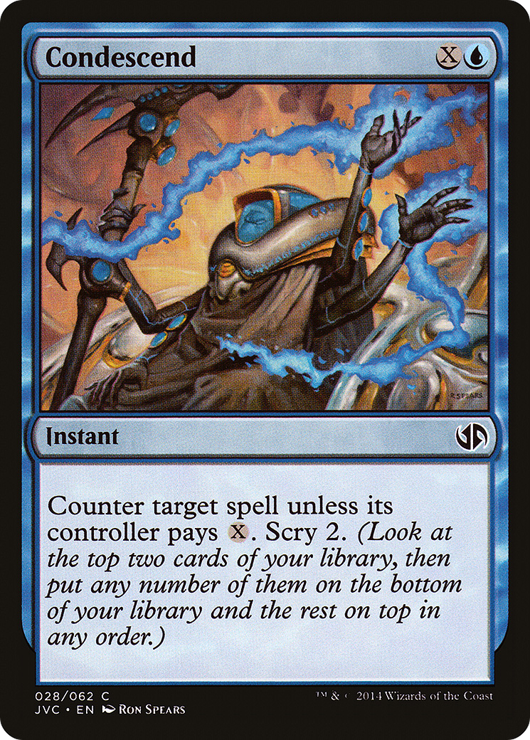 Condescend (JVC-028) - Duel Decks Anthology: Jace vs. Chandra