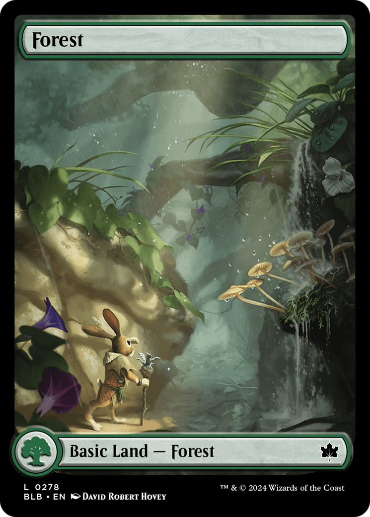 Forest (BLB-278) - Bloomburrow - Premium MTG Single from Wizards of the Coast - Just $0.26! Shop now at Game Crave Tournament Store