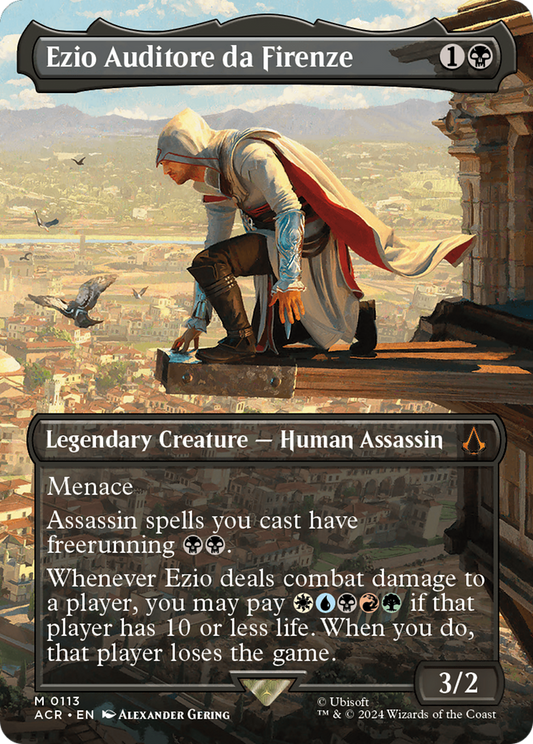 Ezio Auditore da Firenze (ACR-113) - Assassin's Creed - Premium MTG Single from Wizards of the Coast - Just $24.82! Shop now at Game Crave Tournament Store