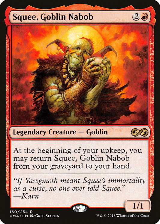 Squee, Goblin Nabob (UMA-150) - Ultimate Masters - Premium MTG Single from Wizards of the Coast - Just $0.26! Shop now at Game Crave Tournament Store