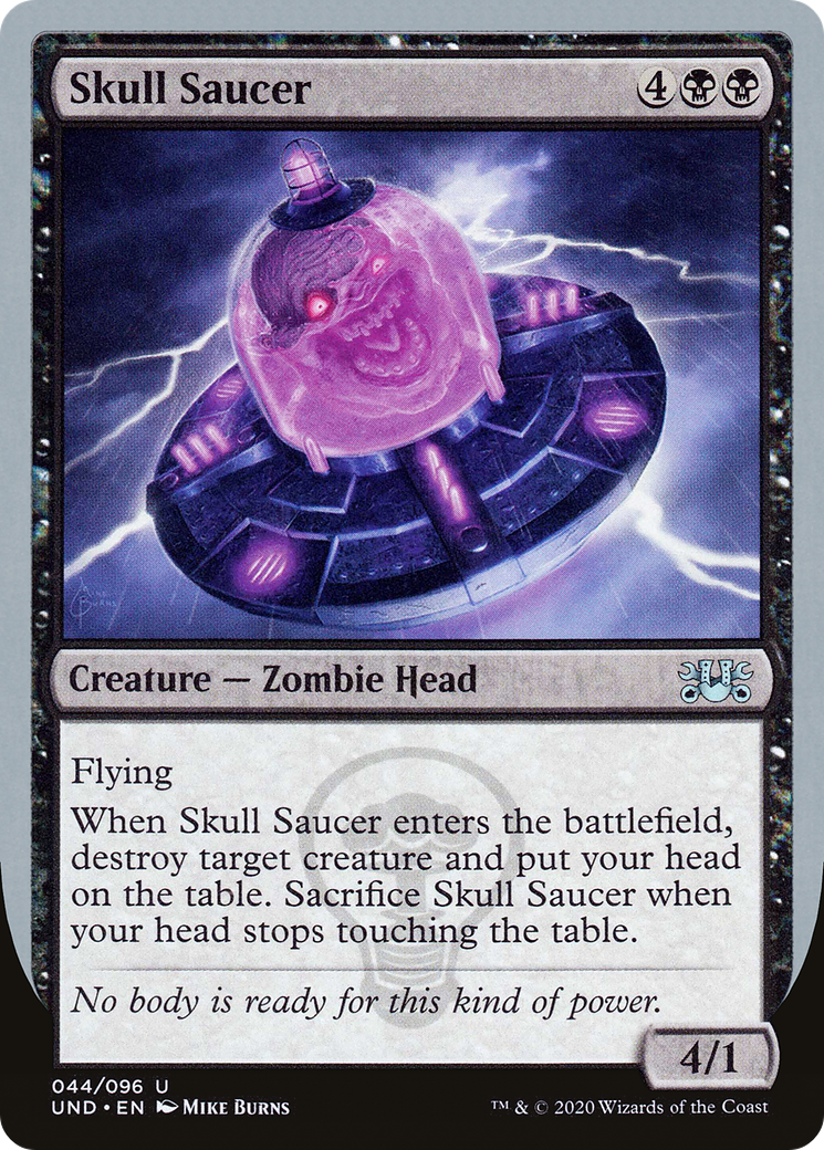 Skull Saucer (UND-044) - Unsanctioned - Premium MTG Single from Wizards of the Coast - Just $0.13! Shop now at Game Crave Tournament Store