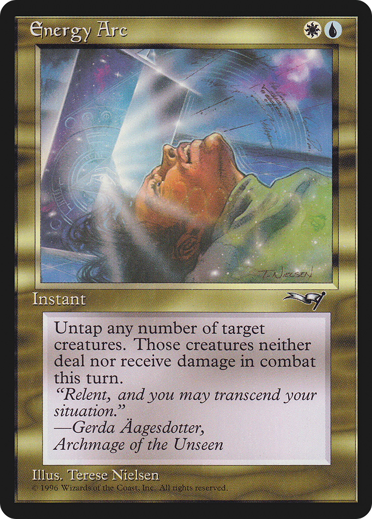 Energy Arc (ALL-106) - Alliances - Premium MTG Single from Wizards of the Coast - Just $0.08! Shop now at Game Crave Tournament Store