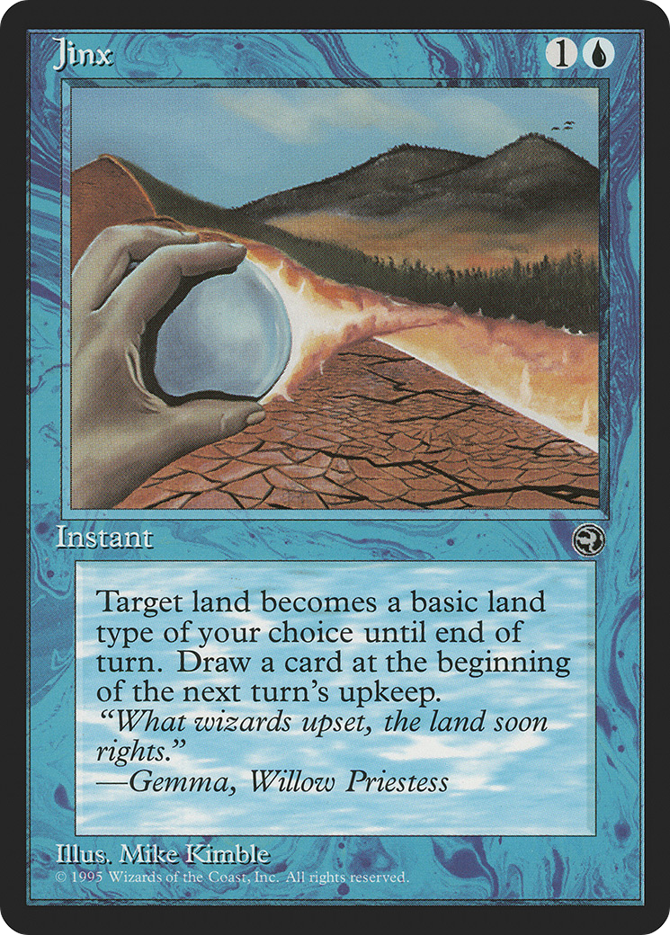 Jinx (HML-029) - Homelands - Premium MTG Single from Wizards of the Coast - Just $0.08! Shop now at Game Crave Tournament Store
