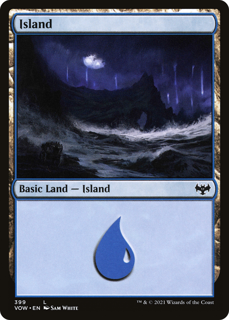 Island (VOW-399) - Innistrad: Crimson Vow - Premium MTG Single from Wizards of the Coast - Just $0.08! Shop now at Game Crave Tournament Store