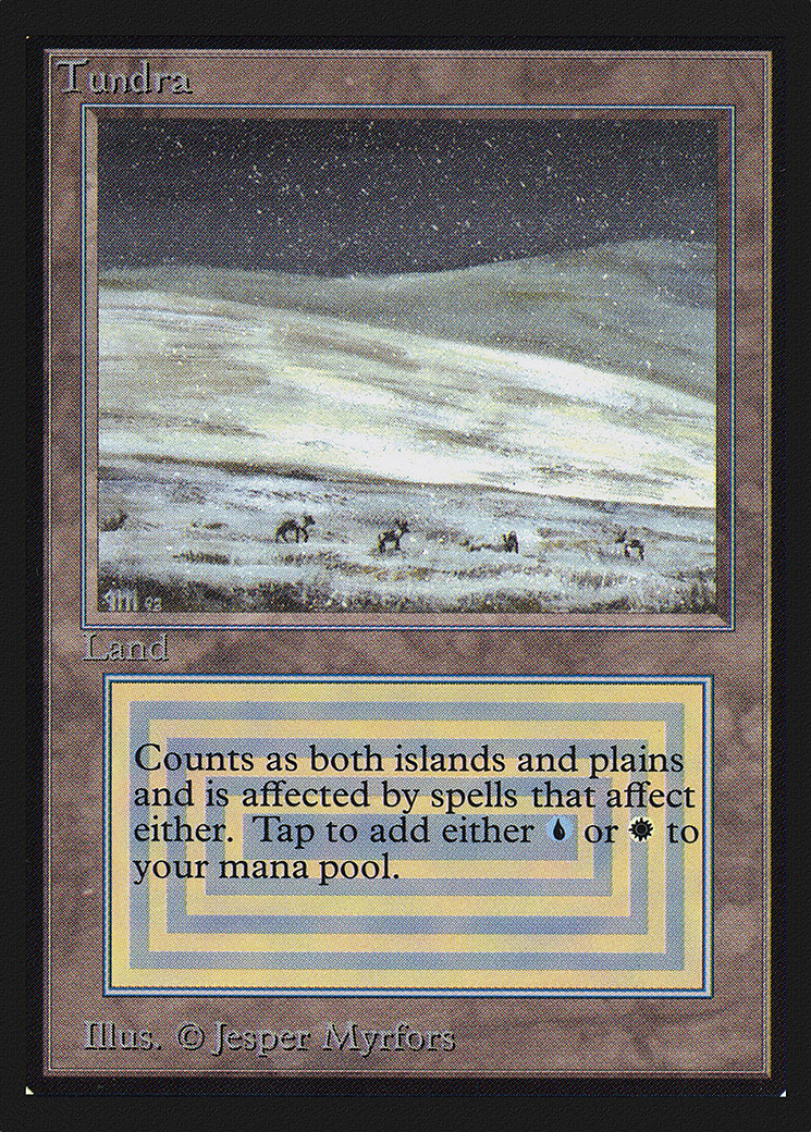 Tundra (CEI-285) - Intl. Collectors' Edition - Premium MTG Single from Wizards of the Coast - Just $57.24! Shop now at Game Crave Tournament Store