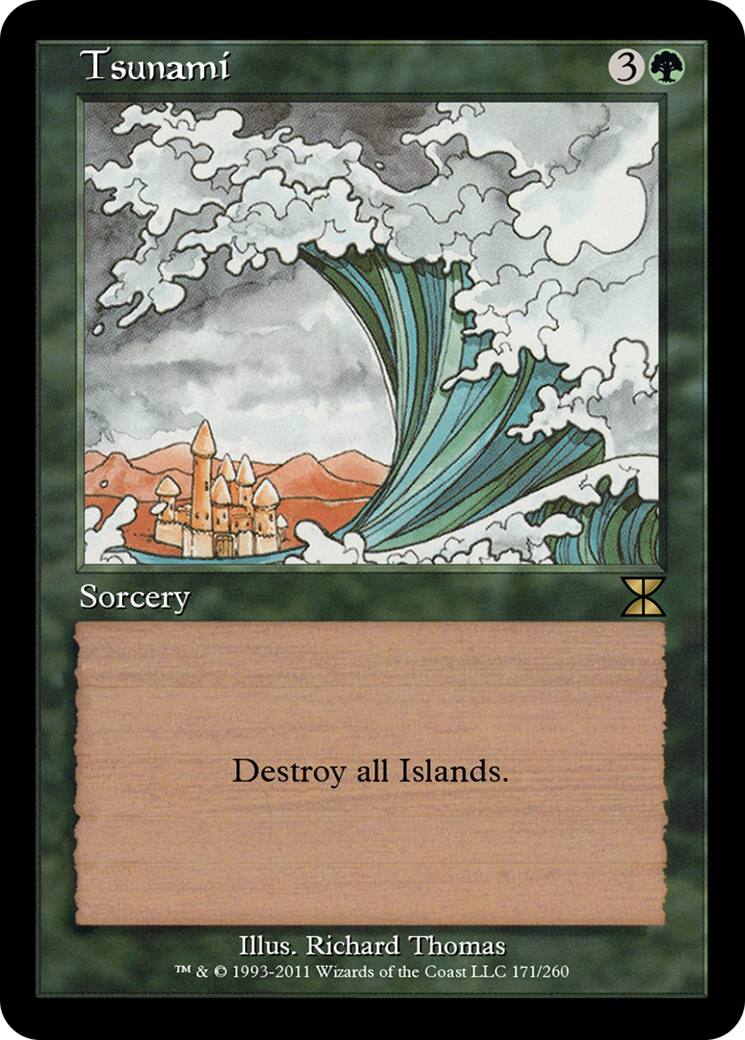 Tsunami (ME4-171) - Masters Edition IV - Premium MTG Single from Wizards of the Coast - Just $0! Shop now at Game Crave Tournament Store