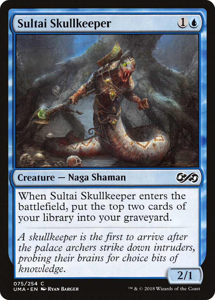 Sultai Skullkeeper (UMA-075) - Ultimate Masters - Premium MTG Single from Wizards of the Coast - Just $0.25! Shop now at Game Crave Tournament Store