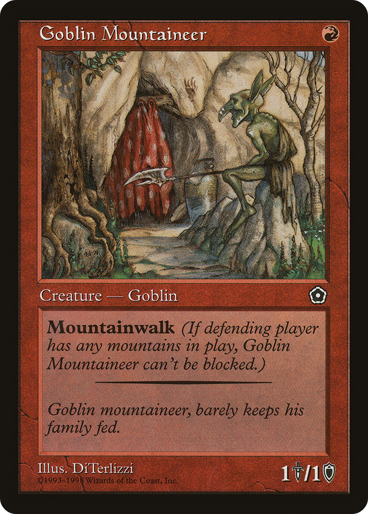 Goblin Mountaineer (P02-101) - Portal Second Age - Premium MTG Single from Wizards of the Coast - Just $0.28! Shop now at Game Crave Tournament Store