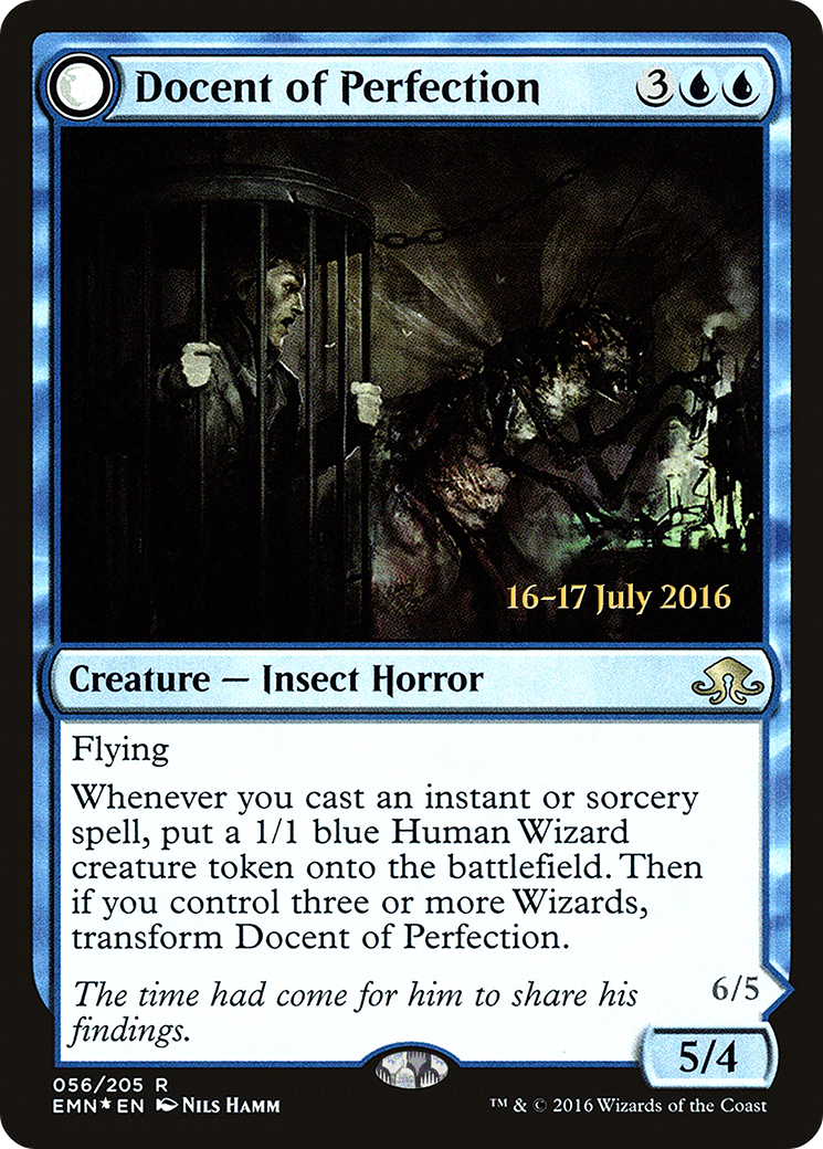 Docent of Perfection // Final Iteration (PEMN-56S) - Eldritch Moon Promos: (mooneldrazidfc) Foil - Premium MTG Single from Wizards of the Coast - Just $3.44! Shop now at Game Crave Tournament Store