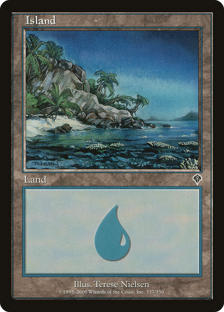 Island (INV-337) - Invasion Foil - Premium MTG Single from Wizards of the Coast - Just $6.44! Shop now at Game Crave Tournament Store
