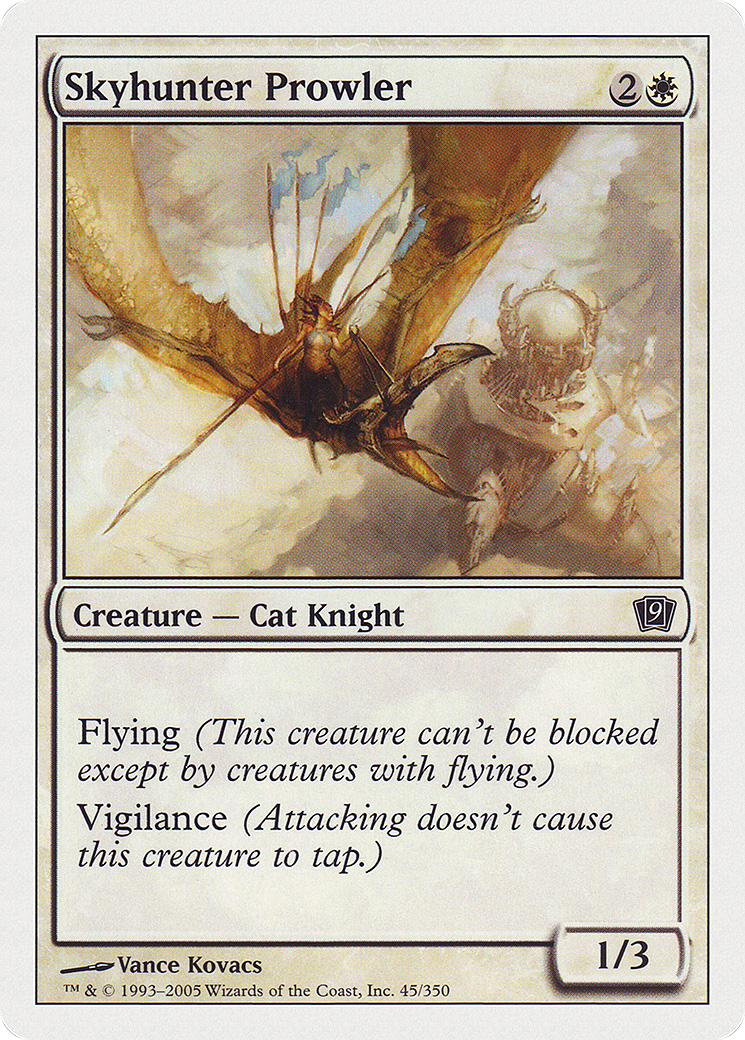 Skyhunter Prowler (9ED-045) - Ninth Edition - Premium MTG Single from Wizards of the Coast - Just $0.25! Shop now at Game Crave Tournament Store