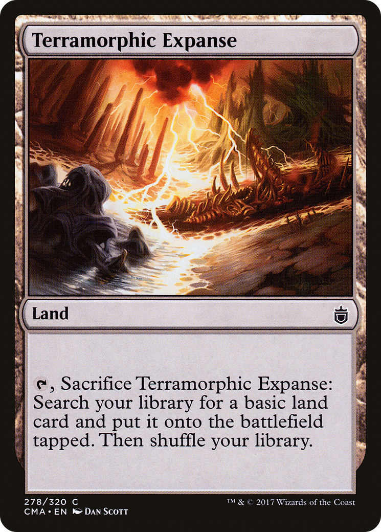 Terramorphic Expanse (CMA-278) - Commander Anthology - Premium MTG Single from Wizards of the Coast - Just $0.08! Shop now at Game Crave Tournament Store