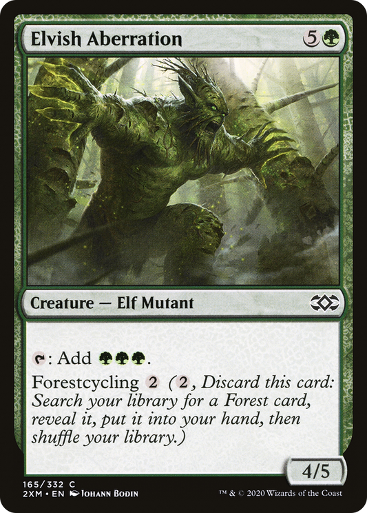 Elvish Aberration (2XM-165) - Double Masters - Premium MTG Single from Wizards of the Coast - Just $0.08! Shop now at Game Crave Tournament Store
