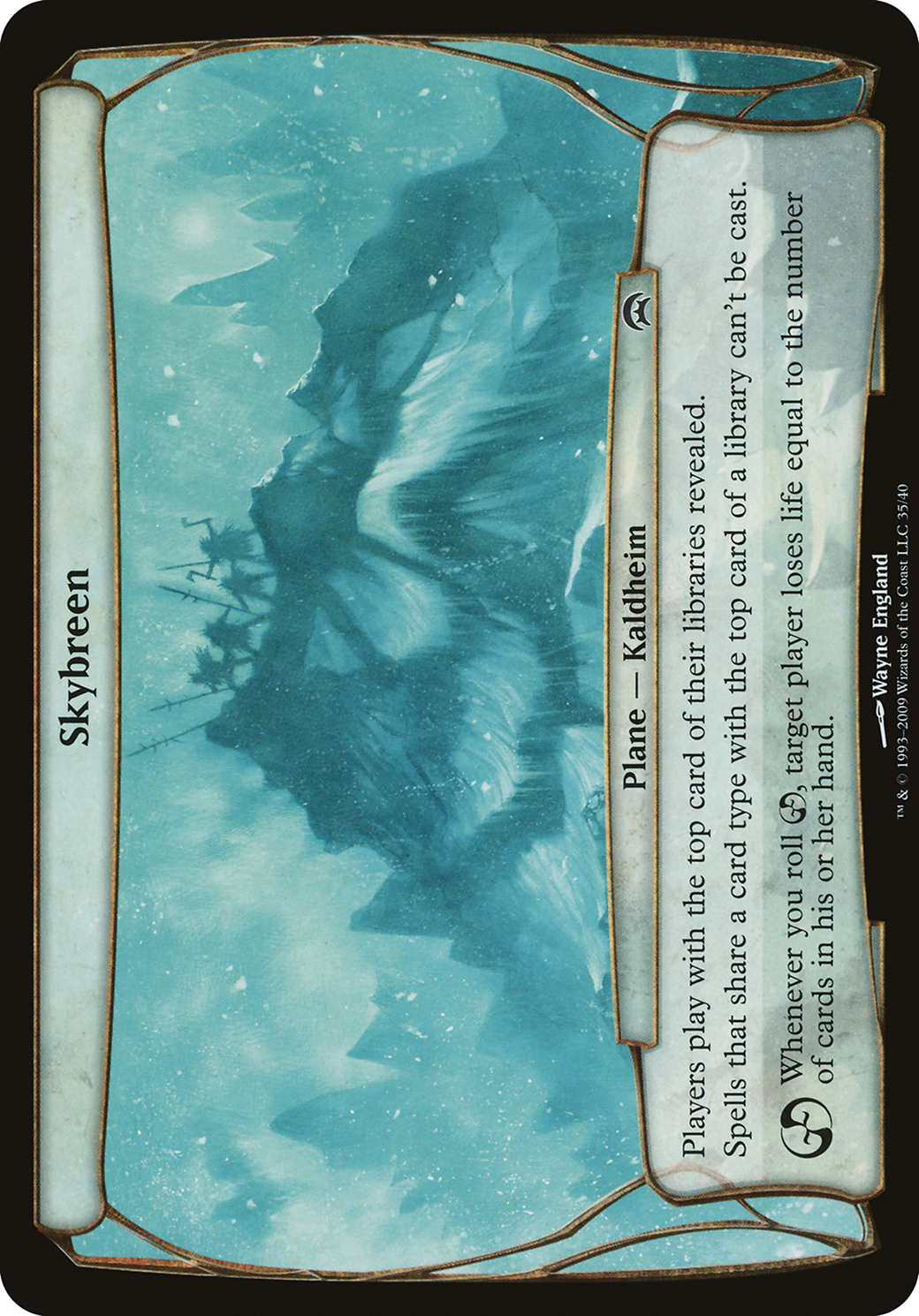 Skybreen (OHOP-035) - Planechase Planes - Premium MTG Single from Wizards of the Coast - Just $4! Shop now at Game Crave Tournament Store