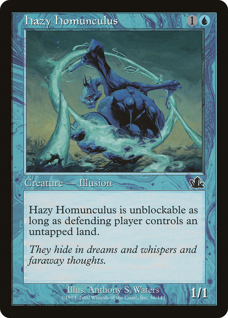 Hazy Homunculus (PCY-036) - Prophecy - Premium MTG Single from Wizards of the Coast - Just $0.08! Shop now at Game Crave Tournament Store