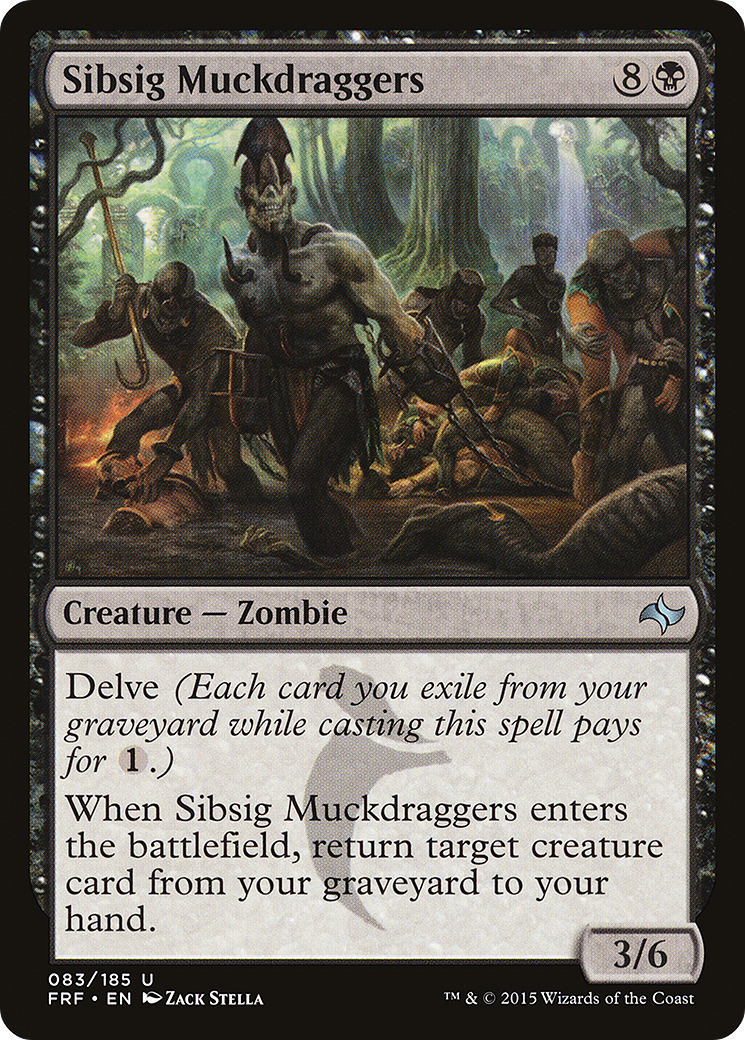 Sibsig Muckdraggers (FRF-083) - Fate Reforged - Premium MTG Single from Wizards of the Coast - Just $0.08! Shop now at Game Crave Tournament Store