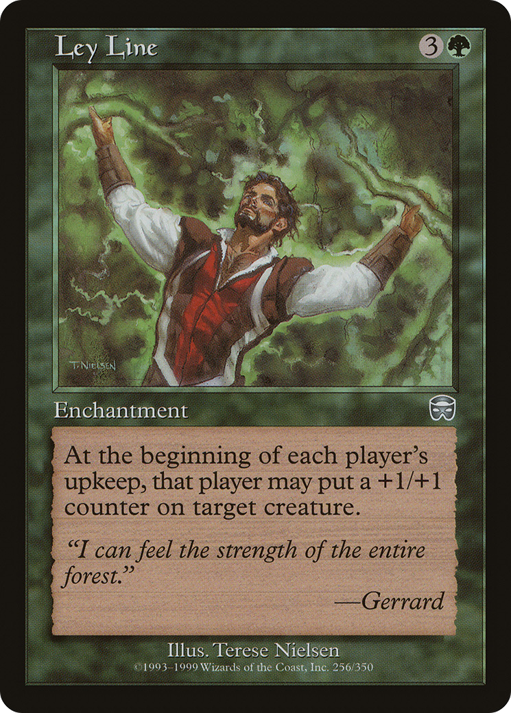 Ley Line (MMQ-256) - Mercadian Masques - Premium MTG Single from Wizards of the Coast - Just $0.08! Shop now at Game Crave Tournament Store