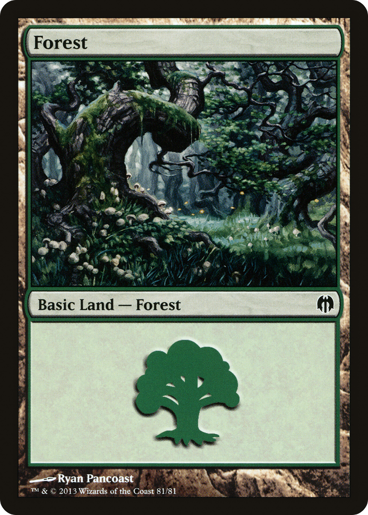 Forest (DDL-081) - Duel Decks: Heroes vs. Monsters - Premium MTG Single from Wizards of the Coast - Just $0.08! Shop now at Game Crave Tournament Store