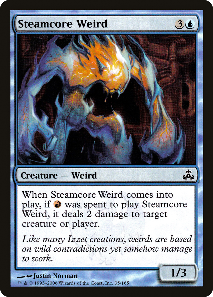Steamcore Weird (GPT-035) - Guildpact Foil - Premium MTG Single from Wizards of the Coast - Just $0.08! Shop now at Game Crave Tournament Store