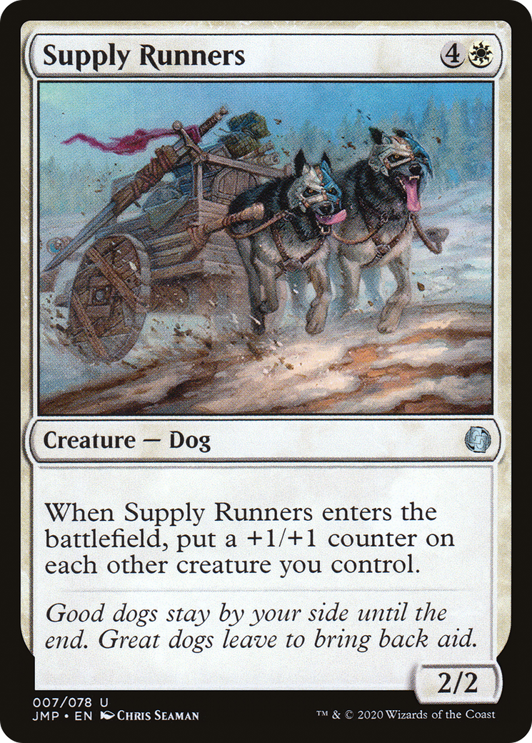 Supply Runners (JMP-007) - Jumpstart - Premium MTG Single from Wizards of the Coast - Just $0.08! Shop now at Game Crave Tournament Store