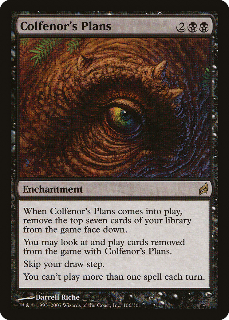 Colfenor's Plans (LRW-106) - Lorwyn Foil - Premium MTG Single from Wizards of the Coast - Just $2.02! Shop now at Game Crave Tournament Store