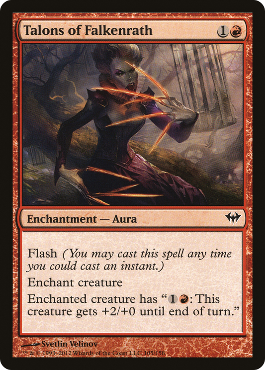 Talons of Falkenrath (DKA-105) - Dark Ascension - Premium MTG Single from Wizards of the Coast - Just $0.08! Shop now at Game Crave Tournament Store