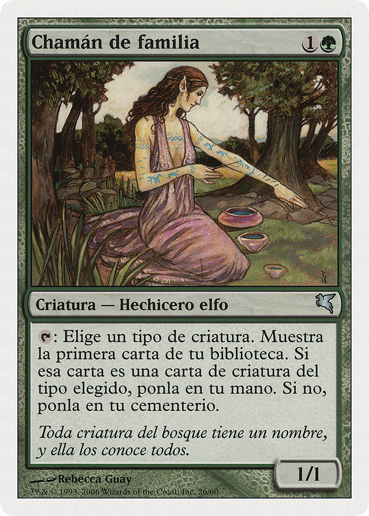 Bloodline Shaman (PSAL-B26) - Salvat 2005 - Premium MTG Single from Wizards of the Coast - Just $0! Shop now at Game Crave Tournament Store