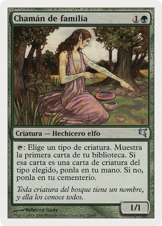 Bloodline Shaman (PSAL-B26) - Salvat 2005 - Premium MTG Single from Wizards of the Coast - Just $0! Shop now at Game Crave Tournament Store