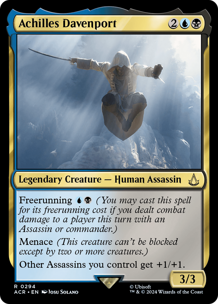 Achilles Davenport (ACR-294) - Assassin's Creed - Premium MTG Single from Wizards of the Coast - Just $1.58! Shop now at Game Crave Tournament Store