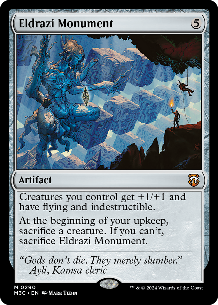 Eldrazi Monument (M3C-290) - Modern Horizons 3 Commander - Premium MTG Single from Wizards of the Coast - Just $6.66! Shop now at Game Crave Tournament Store