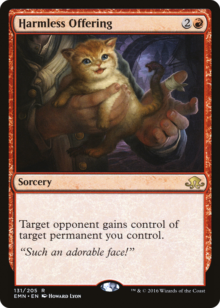 Harmless Offering (EMN-131) - Eldritch Moon Foil - Premium MTG Single from Wizards of the Coast - Just $0.89! Shop now at Game Crave Tournament Store
