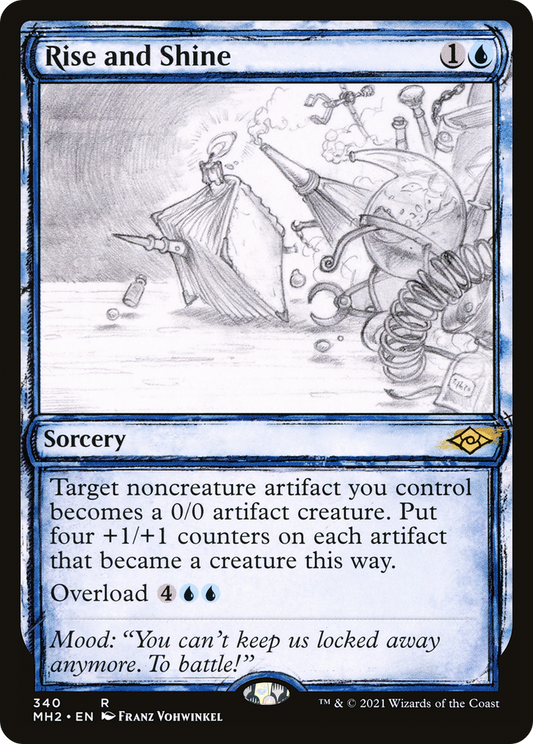 Rise and Shine (MH2-340) - Modern Horizons 2: (Showcase) - Premium MTG Single from Wizards of the Coast - Just $0.25! Shop now at Game Crave Tournament Store