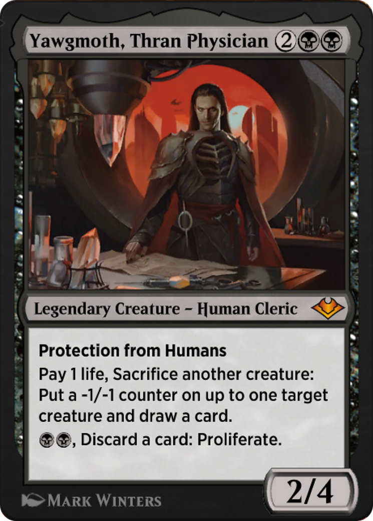 Yawgmoth, Thran Physician (J21-405) - Jumpstart: Historic Horizons - Premium MTG Single from Wizards of the Coast - Just $0! Shop now at Game Crave Tournament Store