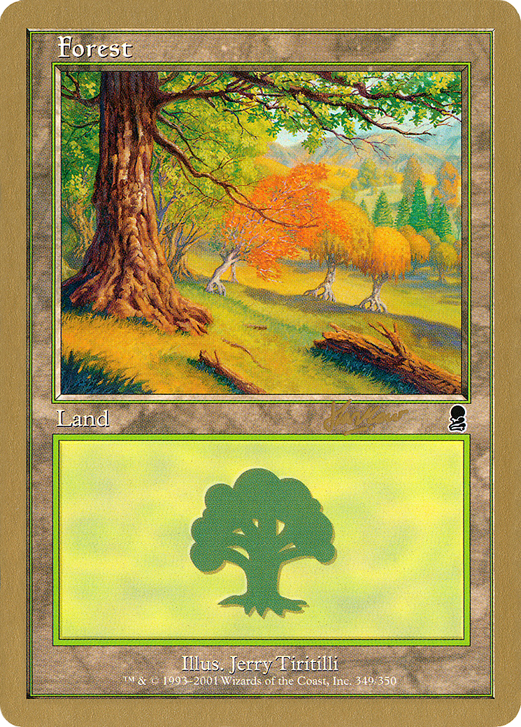 Forest (WC02-SHH349) - World Championship Decks 2002 - Premium MTG Single from Wizards of the Coast - Just $2.86! Shop now at Game Crave Tournament Store