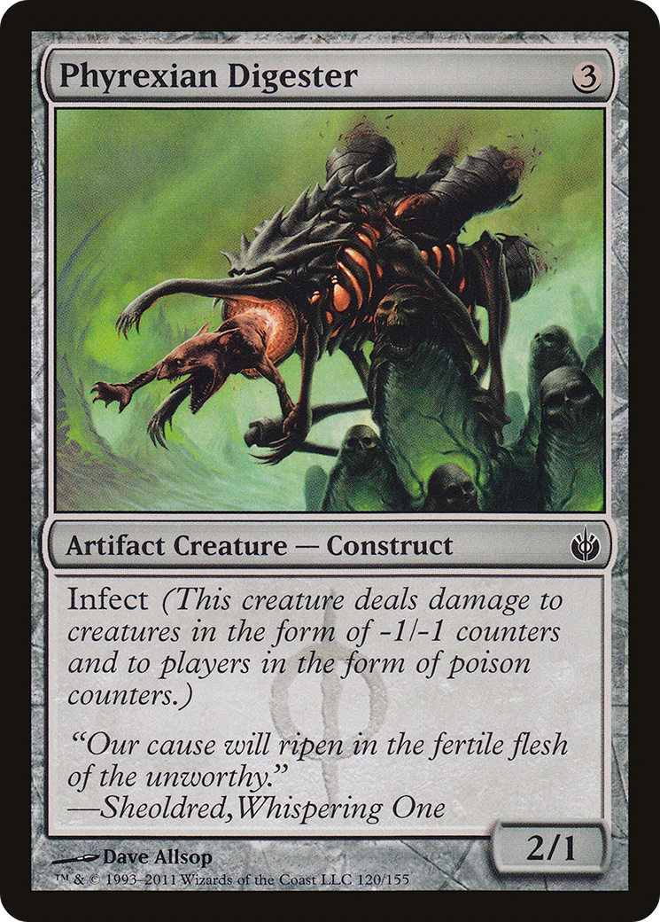 Phyrexian Digester (MBS-120) - Mirrodin Besieged - Premium MTG Single from Wizards of the Coast - Just $0.08! Shop now at Game Crave Tournament Store