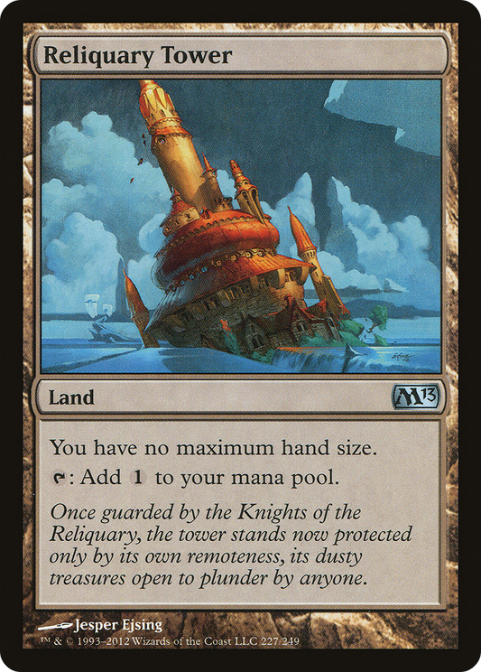 Reliquary Tower (M13-227) - Magic 2013 - Premium MTG Single from Wizards of the Coast - Just $1.46! Shop now at Game Crave Tournament Store