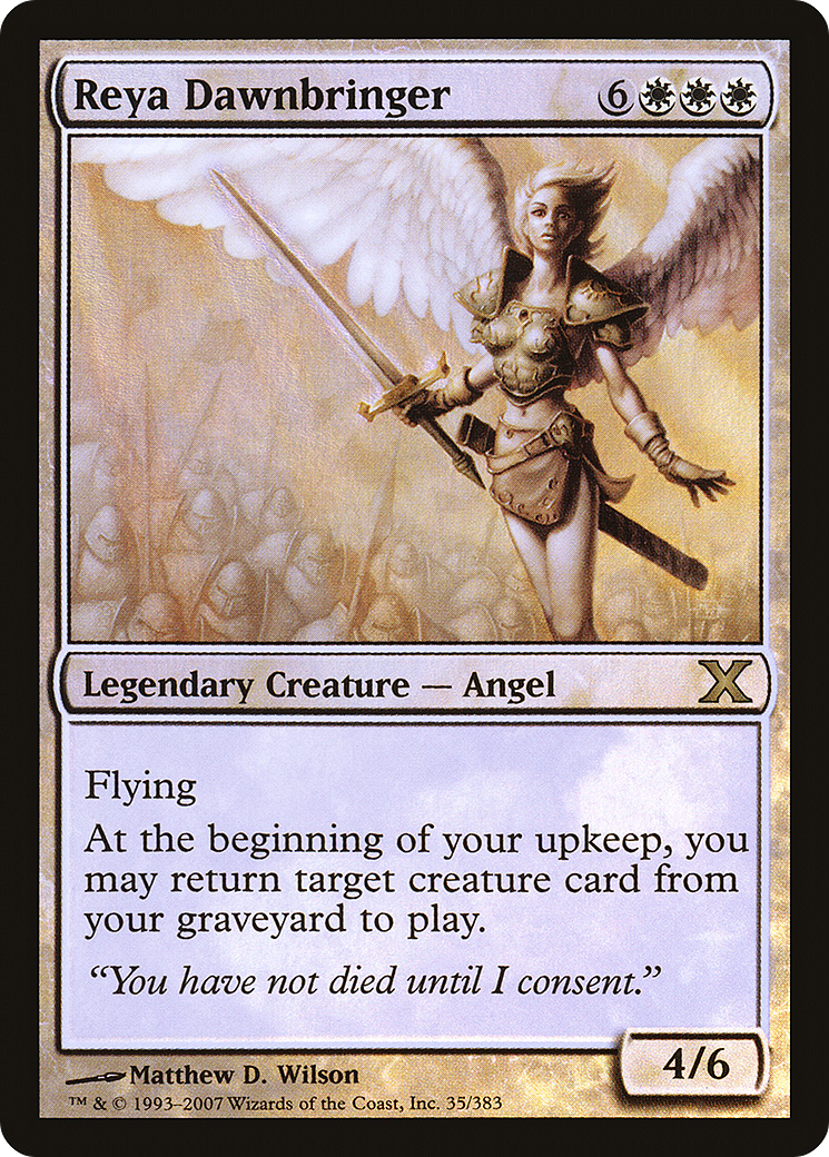 Reya Dawnbringer (10E-35★) - Tenth Edition Foil - Premium MTG Single from Wizards of the Coast - Just $0.93! Shop now at Game Crave Tournament Store