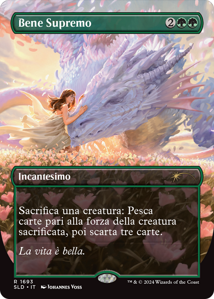 Greater Good (SLD-1693) - Secret Lair Drop (Borderless) Foil - Premium MTG Single from Wizards of the Coast - Just $27.24! Shop now at Game Crave Tournament Store