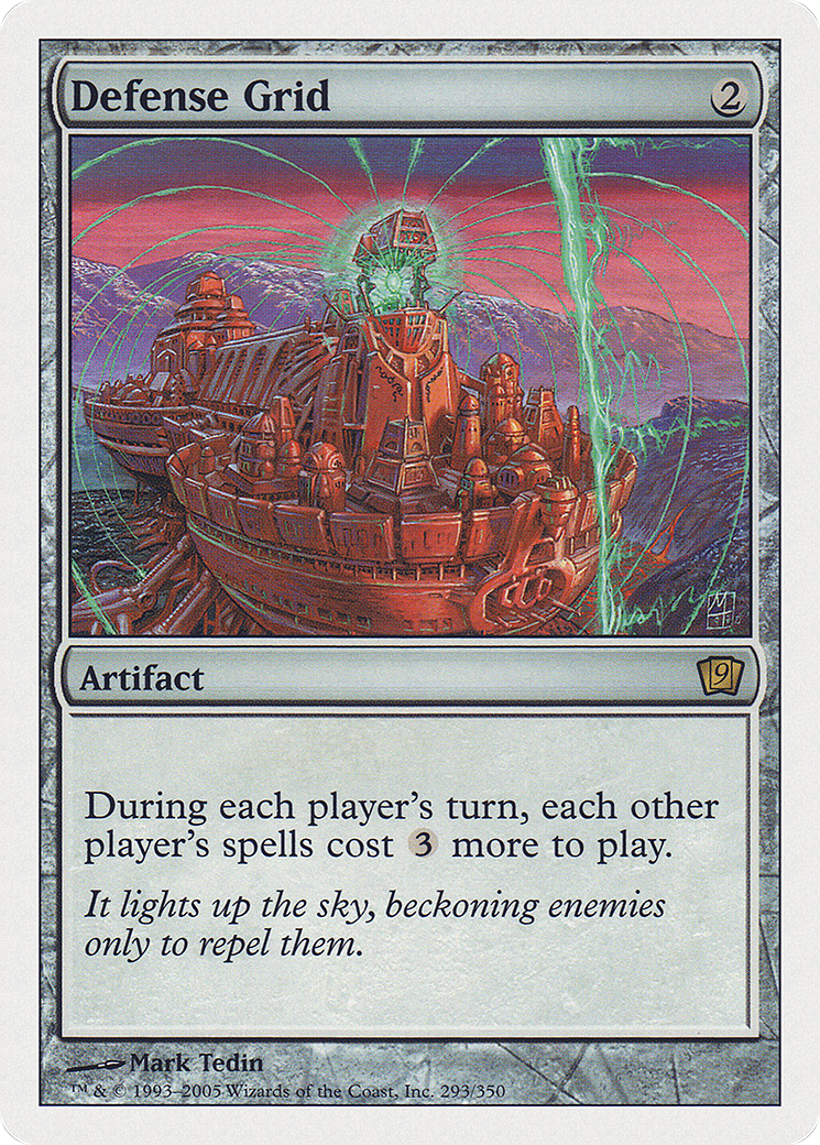 Defense Grid (9ED-293) - Ninth Edition - Premium MTG Single from Wizards of the Coast - Just $1.05! Shop now at Game Crave Tournament Store