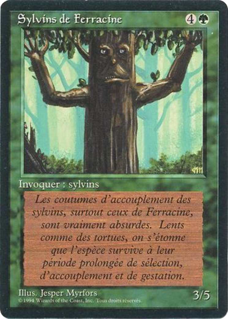 Ironroot Treefolk (FBB-204) - Foreign Black Border - Premium MTG Single from Wizards of the Coast - Just $0! Shop now at Game Crave Tournament Store